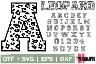 Leopard Font Download