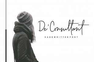 De'Consultant Font Download