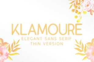 Klamoure Semi Bold Font Download