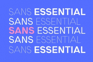 Sans Essential Font Download