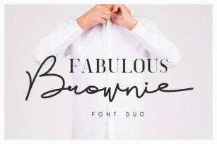 Brownie Duo Font Download
