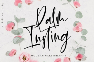 Palm Insting Font Download