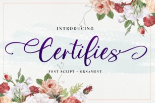 Certifies Font Download