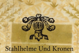 Stahlhelme Und Kronen Font Download