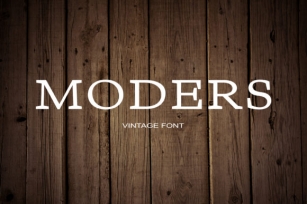 Moders Font Download