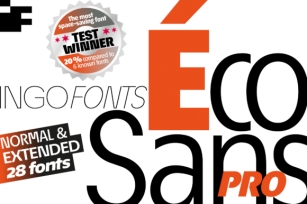Éco Sans Pro Family Font Download