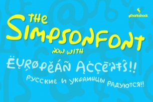 Simpsonfont Font Download