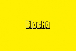 Blockt Font Download