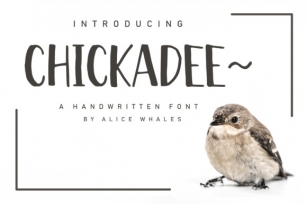 Chickadee Font Download