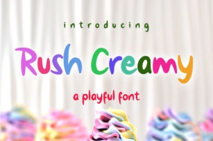 Rush Creamy Font Download