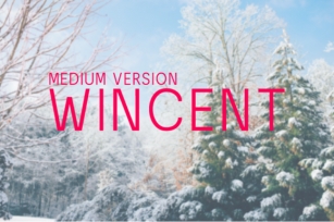 Wincent Medium Font Download