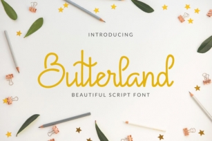 Butterland Font Download