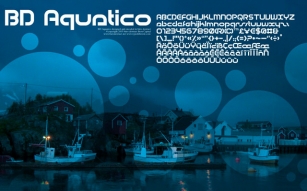 BD Aquatico Font Download