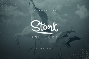 Stork and Dork Font Download