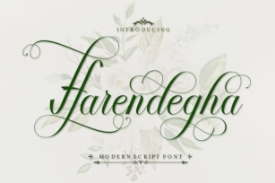 Harendegha Script Font Download