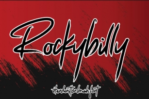 Rockybily Font Download