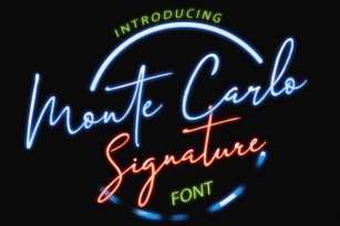 Monte Carlo Font Download