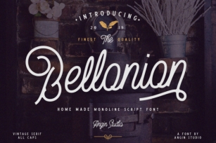 Bellonion Font Download