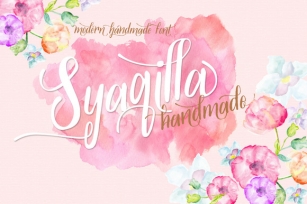 Syaqilla Handmade Font Download
