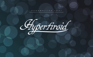 Hypertiroid Font Download