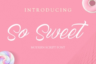 So Sweet Font Download