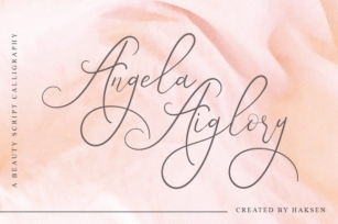 Angela Aiglory Font Download