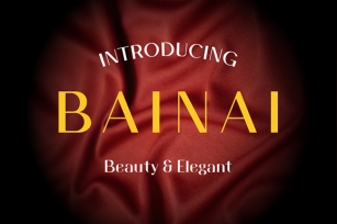 Bainai Font Download