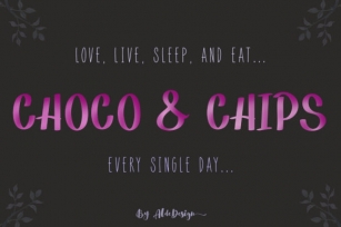 Choco & Chips Font Download