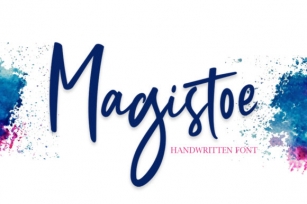 Magistoe script Font Download