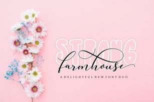 Strong Farmhouse duo Font Download