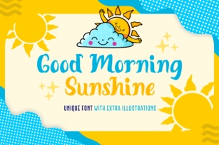 Good Morning Sunshine Font Download