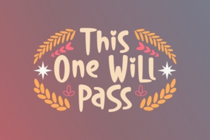 This One Will Pass Font Download
