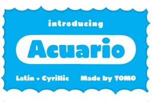 Acuario Font Download