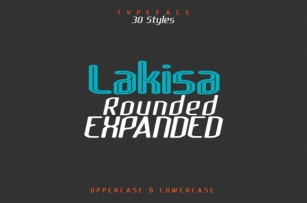 Lakisa Rounded Expanded  Font Download