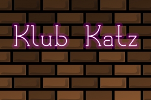 Klub Katz Font Download
