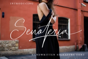 Senoteria Font Download