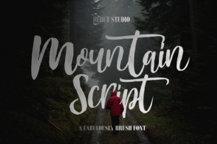 Mountain Script Font Download