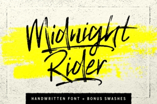 Midnight Rider Font Download