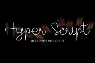 Hyper Script Font Download
