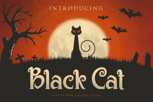 Black Cat Font Download
