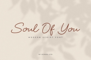 Soul of You Font Download