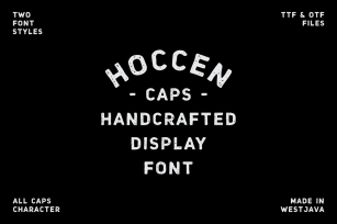 Hoccen Caps Font Download