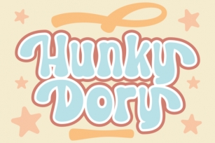 Hunky Dory Font Download