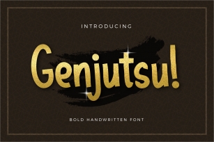Genjutsu Font Download