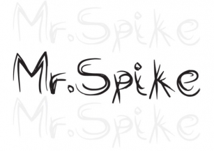 Mr Spike Font Download