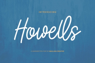 Howells Font Download