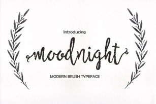 Moodnight Font Download