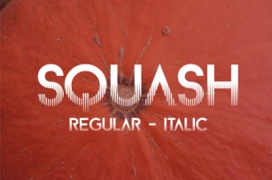 Squash Effect Font Download