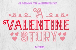 A Valentine Story Font Download