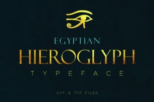 Egyptian Hieroglyph Font Download